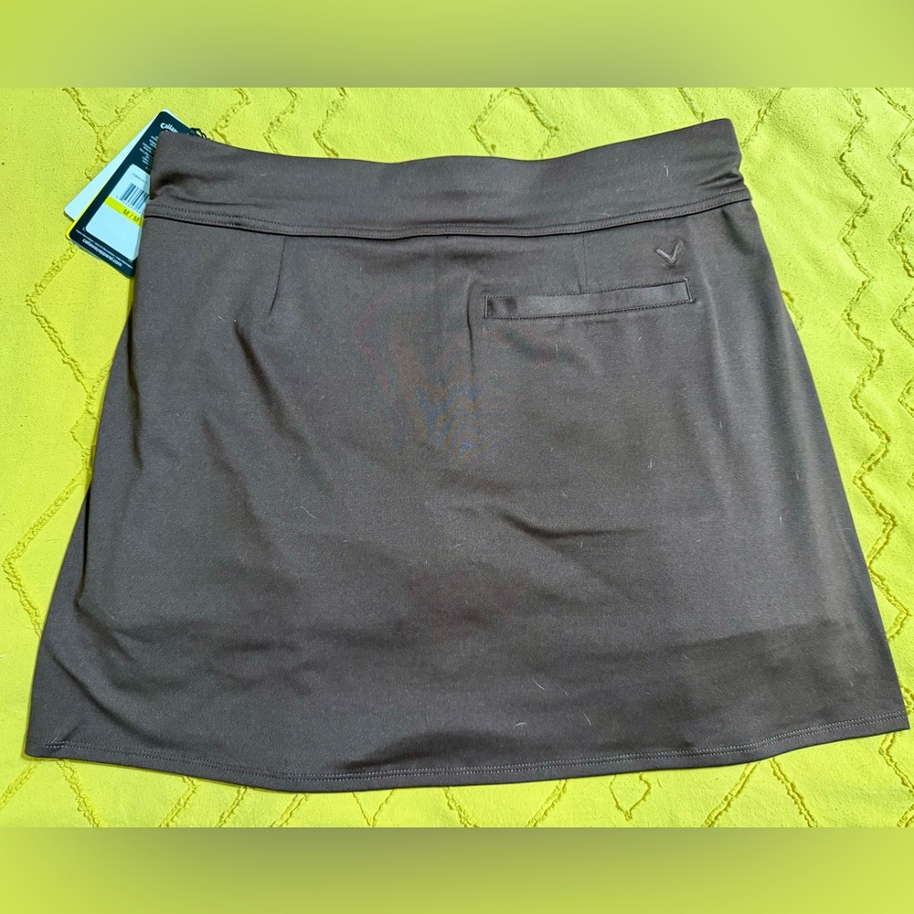 Women’s Callaway TrueSculpt Skort Coffee Size Medium - Picture 3 of 5